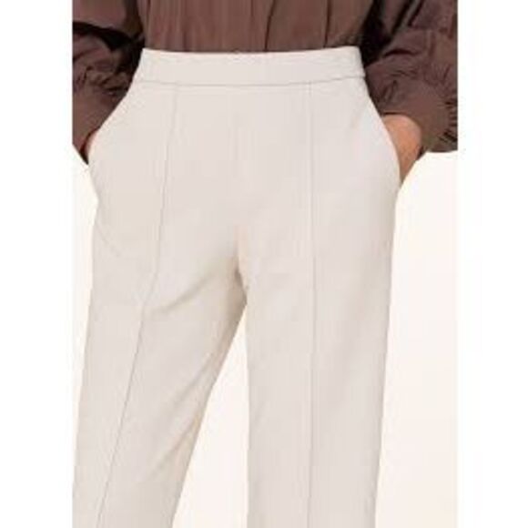 Raffaello Rossi Pants - Raffaello Rossi Palina Beige Wide Leg HR Dress Pants Size 16